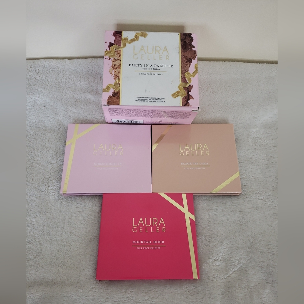 LAURA GELLER Party in a Palette. Girl's Night In, Black Tie Gala, Cocktail Hour